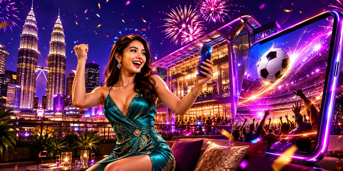 Pengguna Kuala Lumpur menyemak odds perlawanan sukan melalui telefon mudah alih ibayar88